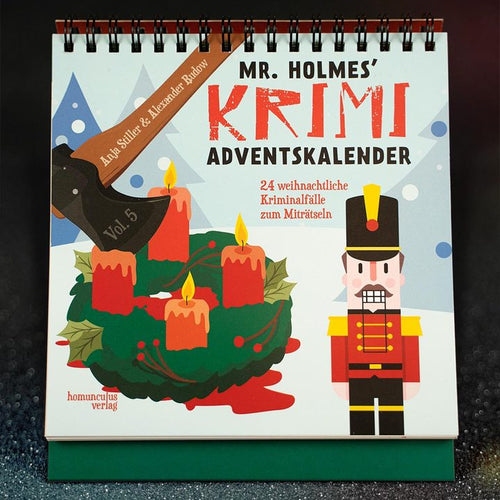 Mr. Holmes’ Krimi-Adventskalender Vol. 5 ›Der Weihnachtsdieb‹ als Tischkalender